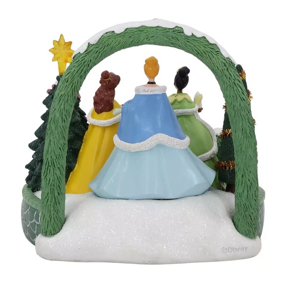 NEW Disney Princesses Topiary Village Accessory Table Decor St. Nicholas Square - Picture 5 of 6